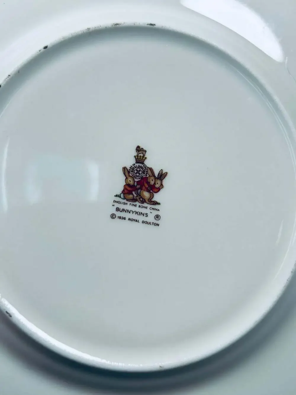 Royal Doulton Bunnykins English Fine Bone China Children's Plate